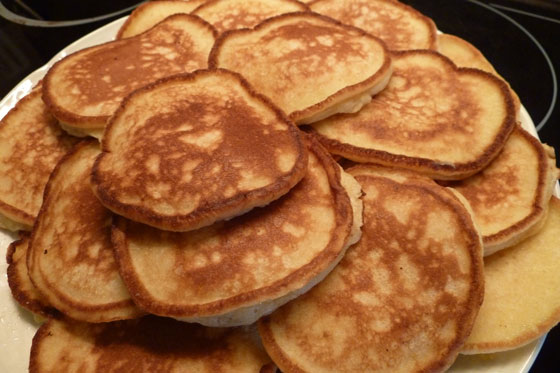Liwanzen, Pancakes