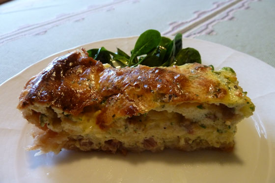 Camembert Quiche