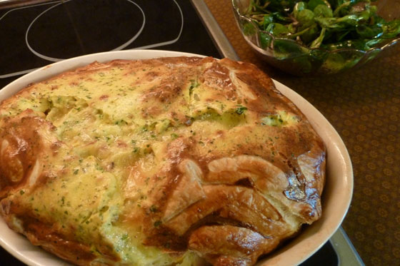 Camembert-Quiche